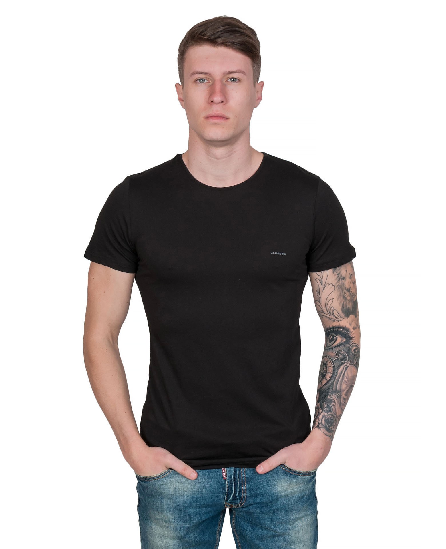 

Футболка CLIMBER S черный 821-0755