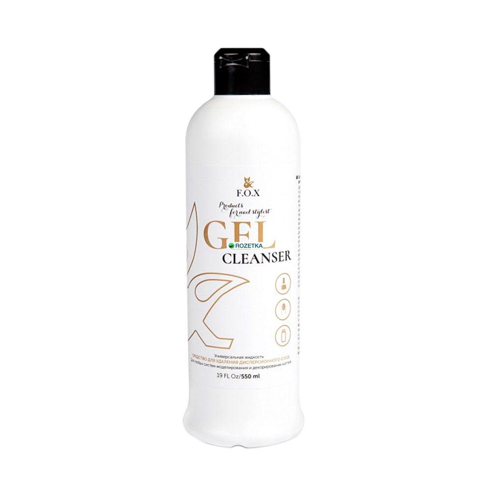 Жидкость для снятия липкого слоя F.O.X. Gel Cleanser 550 мл от продавца ...