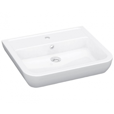 

Керамическая раковина Idevit Halley 60 см 3201-0455 белая (26859)