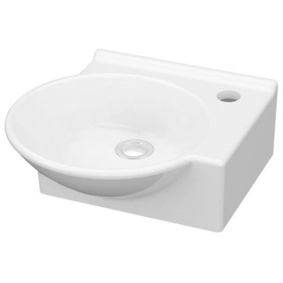 

Керамическая раковина правая IDEVIT Myra Mini 36 см 0201-0365 белая (26991)