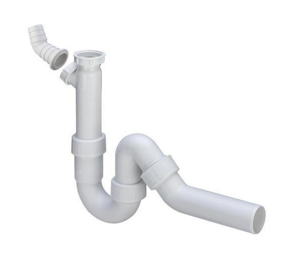 

Трубной сифон для мойки 1 1/2 x 40 с штуцером Viega 101800 (24838)