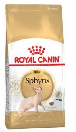 

Сухой корм Royal Canin Sphynx Adult для котов породы сфинкс от 12 месяцев 2 кг