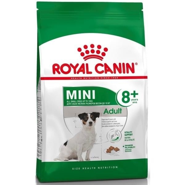 

Сухой корм Royal Canin Mini Adult 8+ для взрослых собак мелких пород старше 8 лет 2 кг