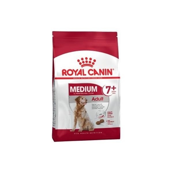 

Сухой корм Royal Canin Medium Adult 7+ для собак средних пород старше 7 лет 15 кг