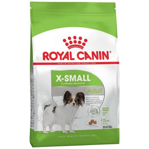 

Сухой корм Royal Canin X-Small Adult для собак малых пород от 10 месяцев 1,5 кг