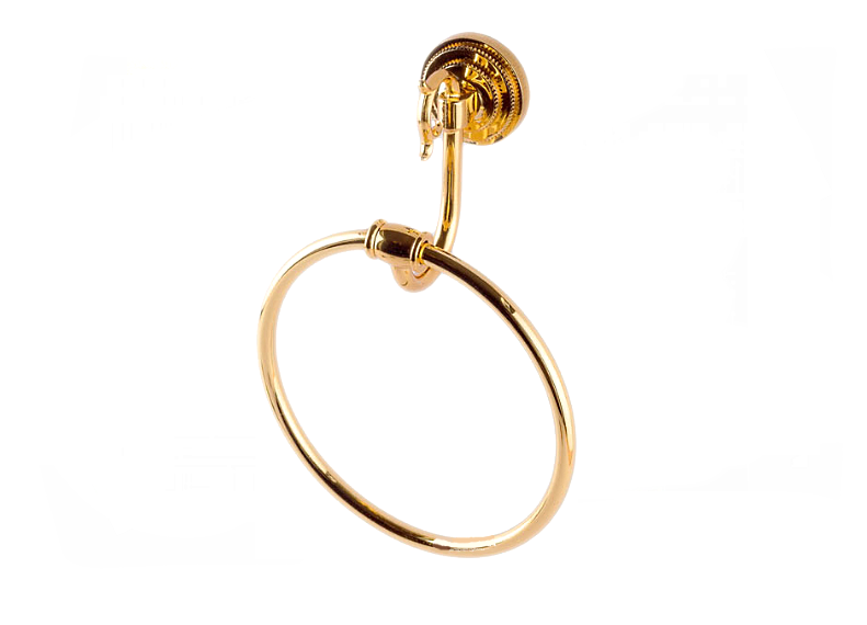 

Держатель для полотенец Kugu 204G Versace Gold кольцевой