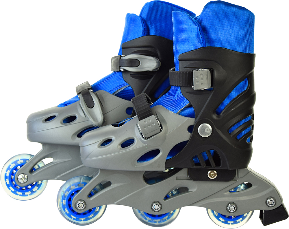 

Роликовые коньки размер 30-34 PVC Синие (SC190155-синие)