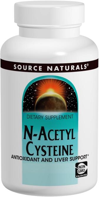 Акція на Аминокислота Source Naturals NAC (N-Ацетил-L-Цистеин) 600 мг 60 таблеток (21078008507) від Rozetka UA