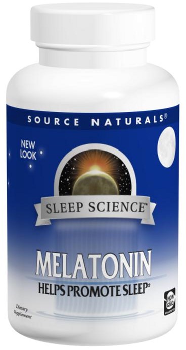 Акція на Аминокислота Source Naturals Sleep Science Мелатонин 3 мг 120 таблеток быстрого действия (21078000662) від Rozetka UA