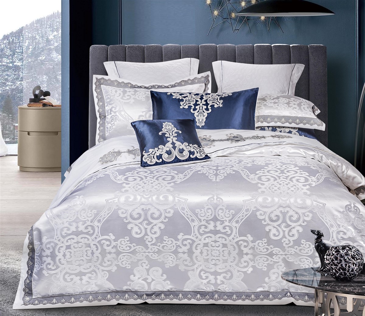 

Комплект постельного белья Word of Dream Сатин-жаккард FSM 406 200x220