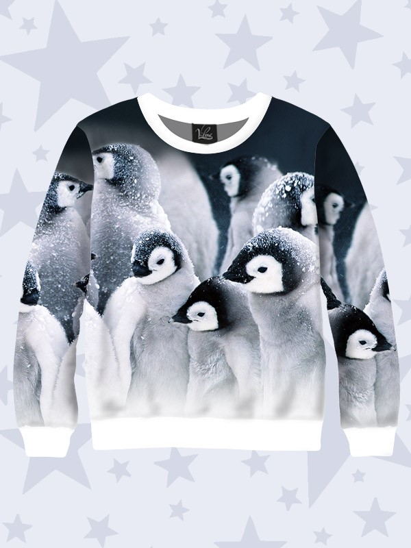 

Детский свитшот Penguins in the snow (7760) Vilno 92-98 см 000032704