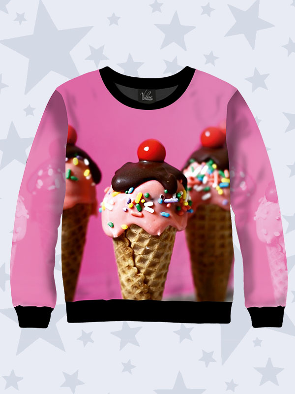 

Детский свитшот Ice cream (7520) Vilno 122-128 см 000036533