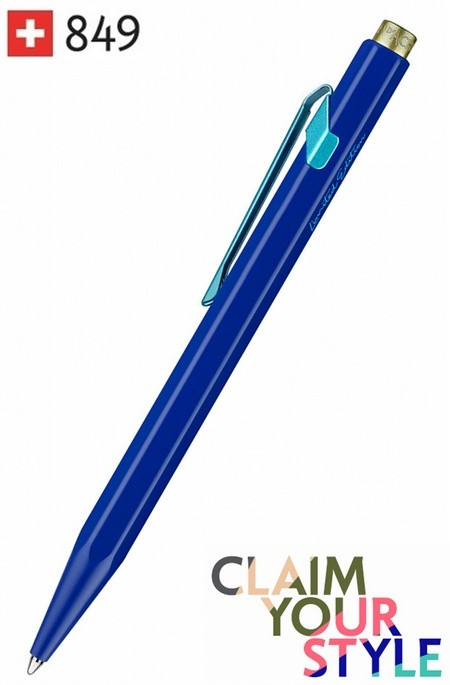 

Ручка Caran d'Ache 849 Claim Your Style Синяя + box (849.545) (7630002340779)