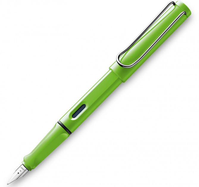 

Ручка Чернильная Lamy Safari Зелёная F / Чернила T10 Синие (4014519661559)