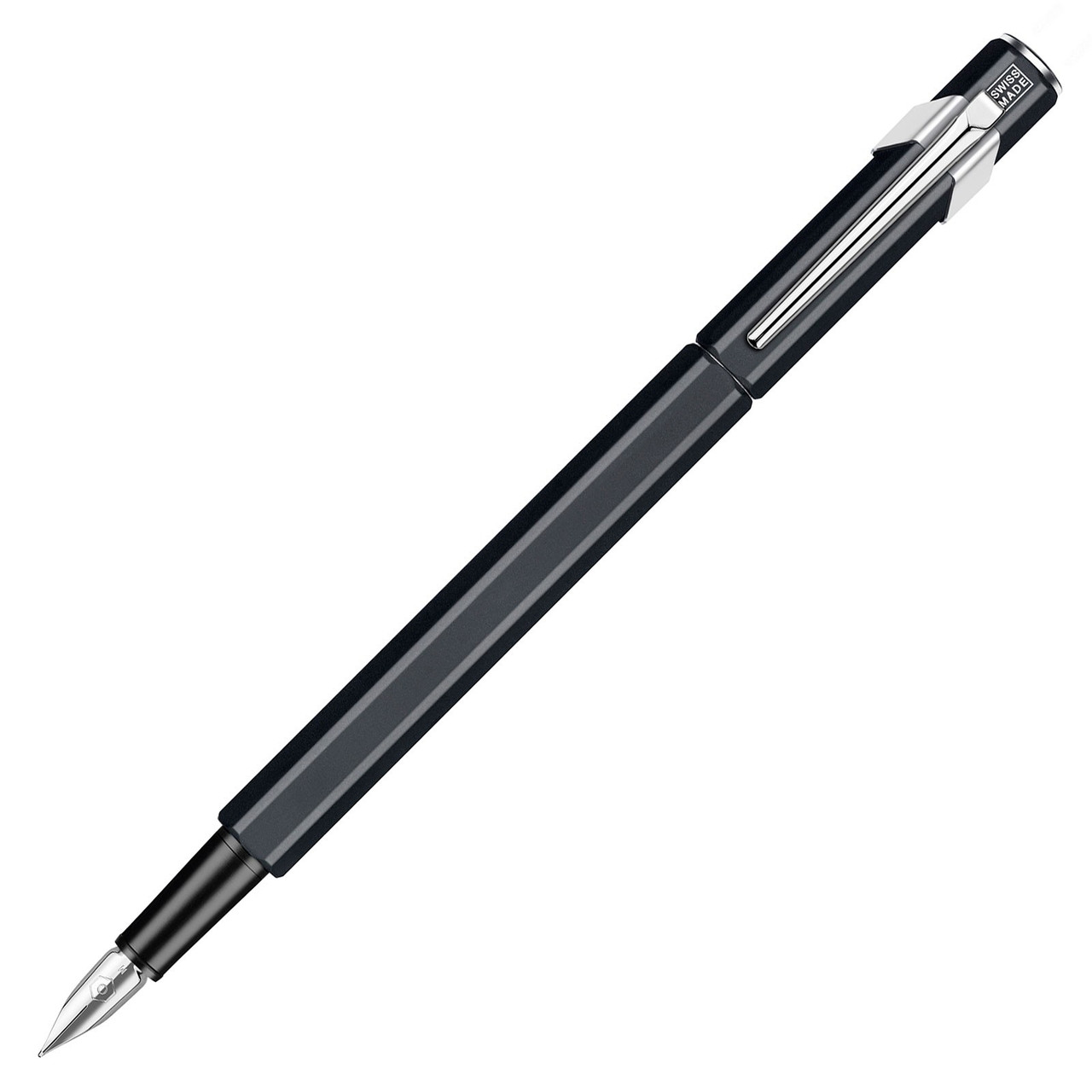 

Ручка Чернильная Caran d'Ache 849 Чёрная EF + box (842.009) (7630002336369)