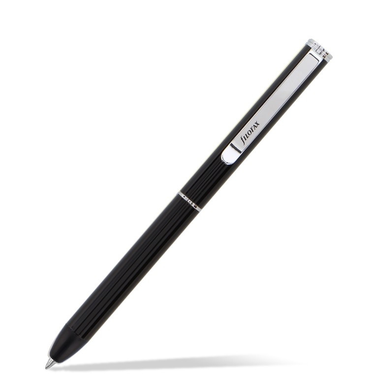 

Шариковая ручка с резинкой Filofax Clipbook Ballpen Black (149000) (5015142269692)