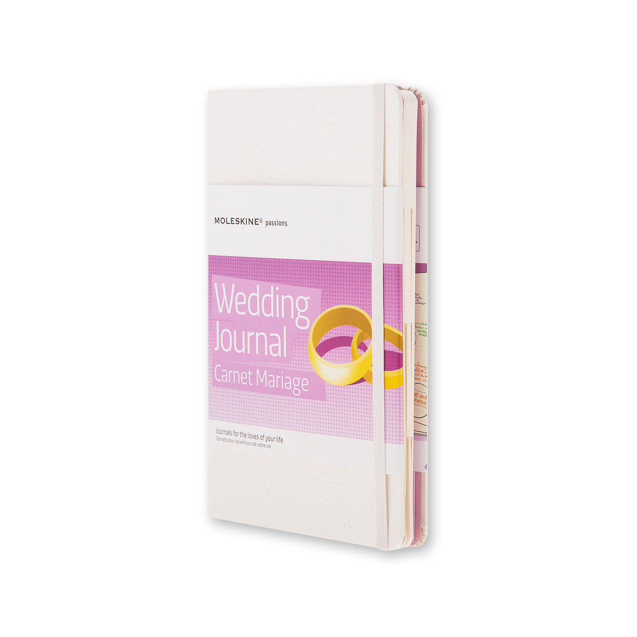 

Блокнот Moleskine Passions Книга Свадьбы Средний (13х21 см) 240 страниц (PHWD3A) (9788867320585)