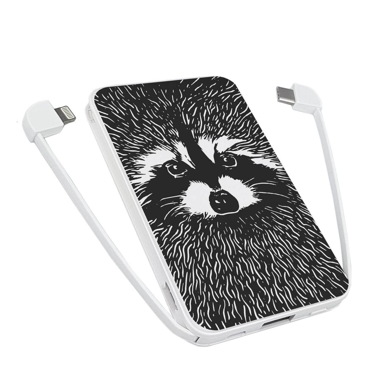 

Power Bank ZIZ 5000 mAh Енот — Повербанк, УМБ, Портативная батарея (1775)