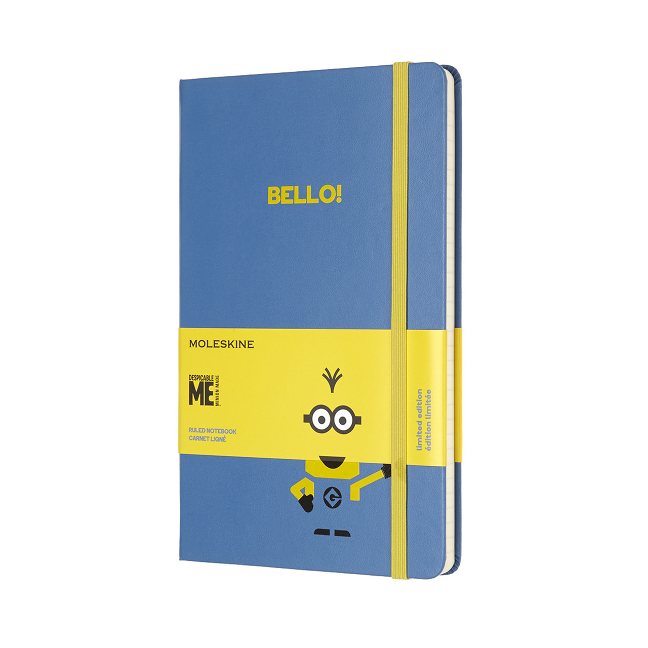 

Записник Moleskine Minions середній / Лінійка Блакитний (8055002855396)