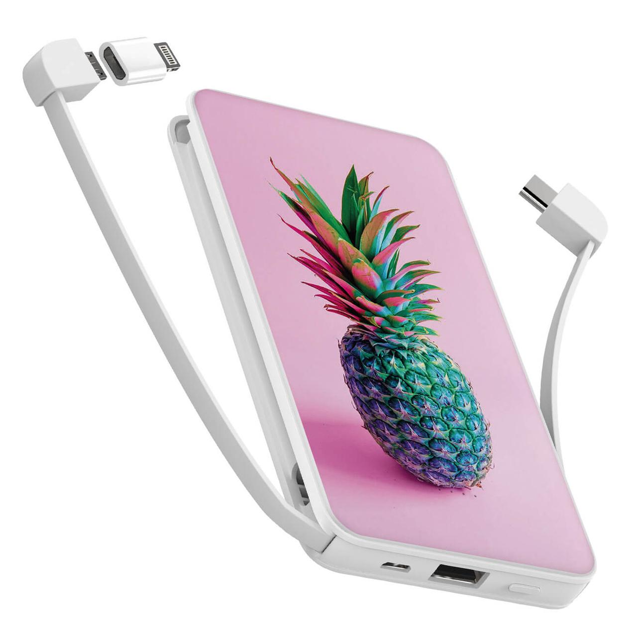

Power Bank ZIZ 10000 mAh Ананас — Повербанк, УМБ, Портативная батарея (1918)