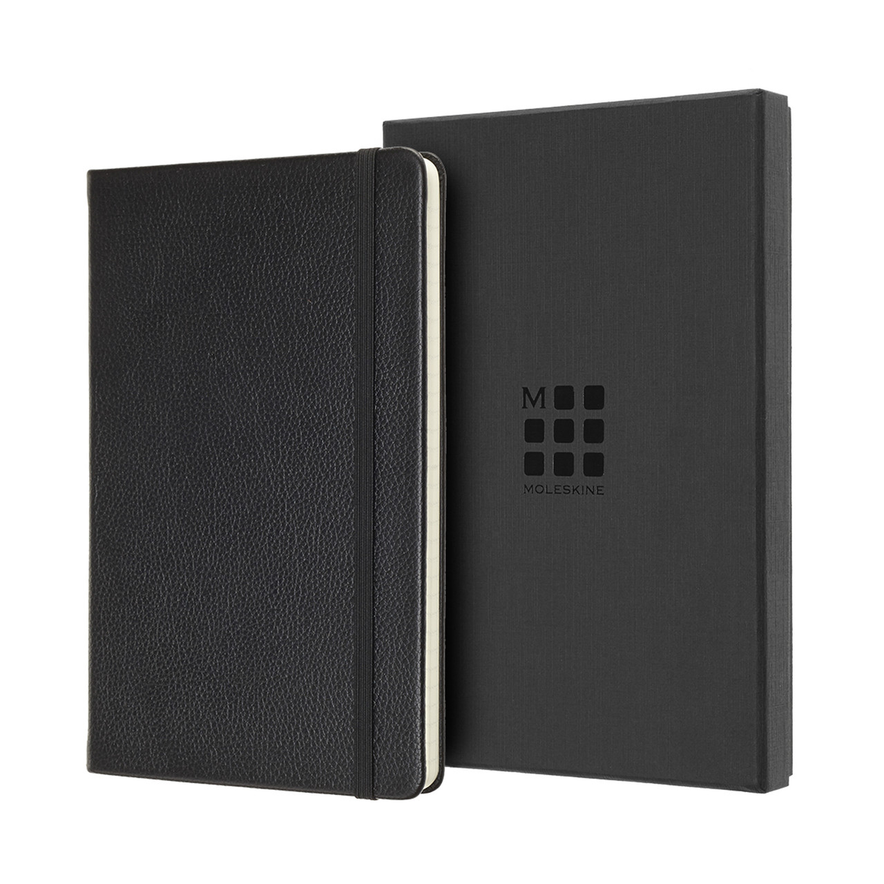 

Блокнот Moleskine Limited Leather Средний (13х21 см) 240 страниц в Линейку Черный + бокс (8058647620671)