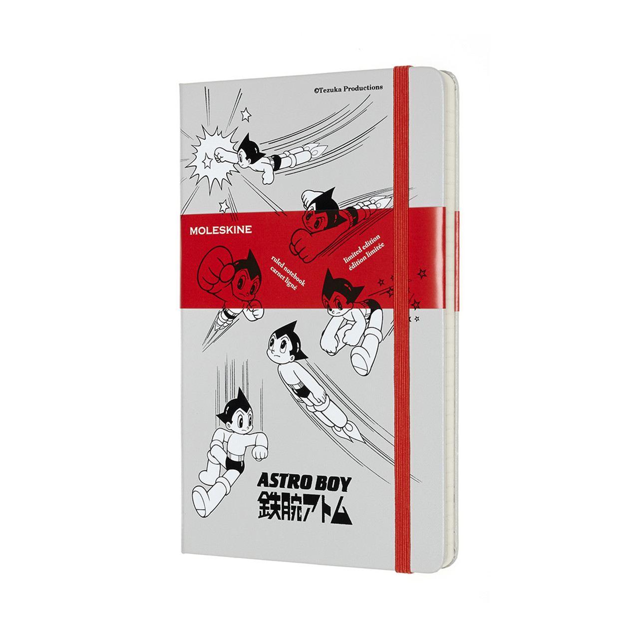 

Записник Moleskine Astro Boy середній / Лінійка Світло-сірий (8058647621197)