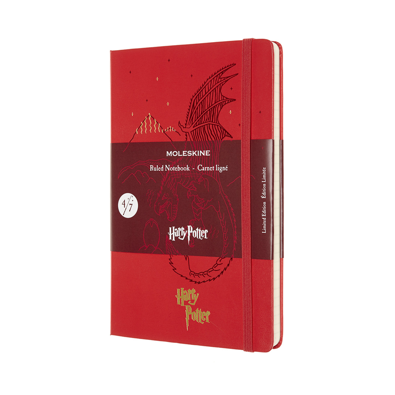 

Блокнот Moleskine Harry Potter Средний (13х21 см) в Линейку Пастельно-розовый (8053853603722)