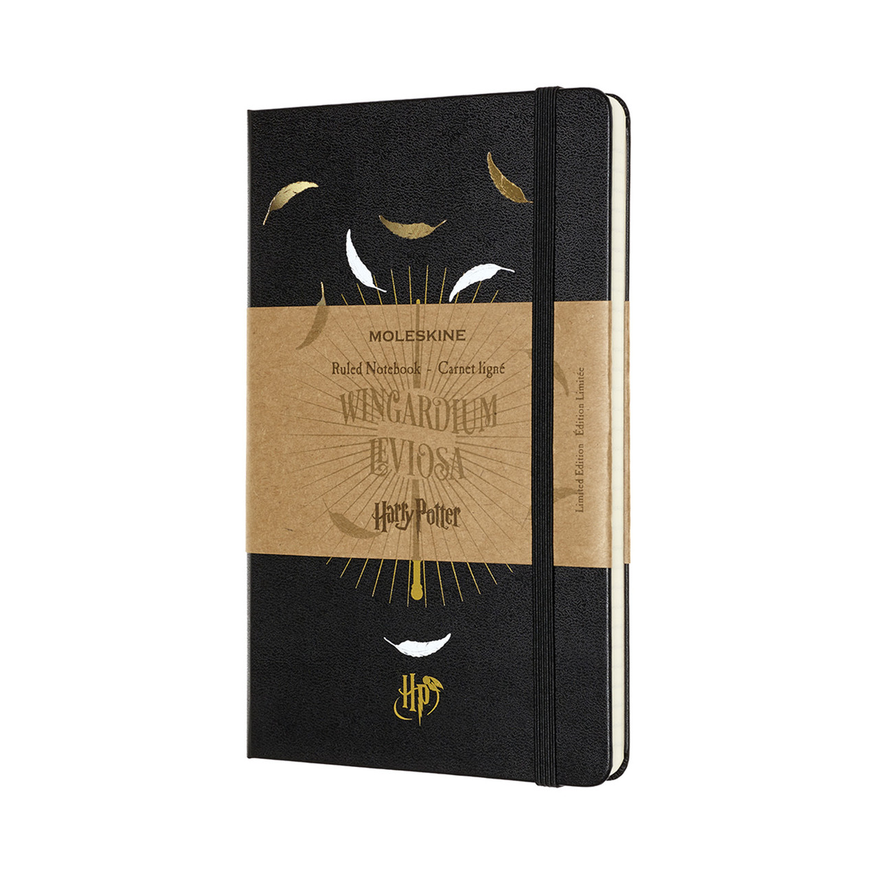 

Блокнот Moleskine Limited Harry Potter Средний (13х21 см) 240 страниц в Линейку Черный (8058341717677)