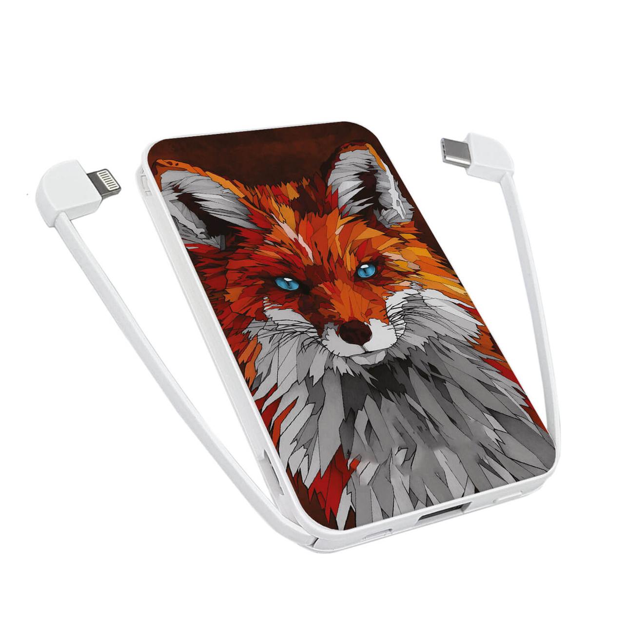 

Power Bank ZIZ 5000 mAh Лис — Повербанк, УМБ, Портативная батарея (1770)