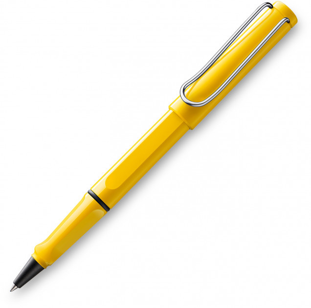 

Ручка-роллер Lamy Safari Жёлтая / Стержень M63 1,0 мм Синий (4014519282655)