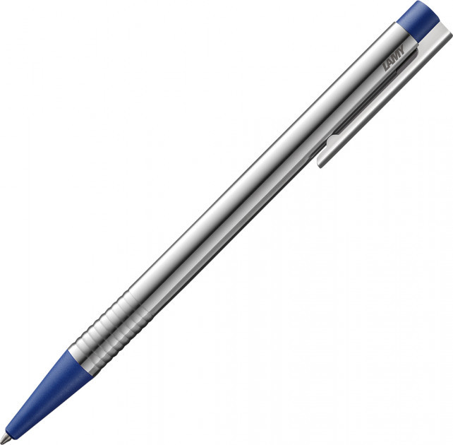 

Ручка Шариковая Lamy Logo Хром Синяя кнопка / Стержень M16 1,0 мм Синий (4014519271345)