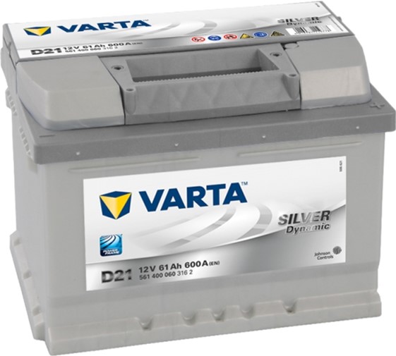 Акция на Автомобильный аккумулятор Varta Silver Dynamic 61АН Ев (-/+) D21 (600EN) (561400060) от Rozetka UA