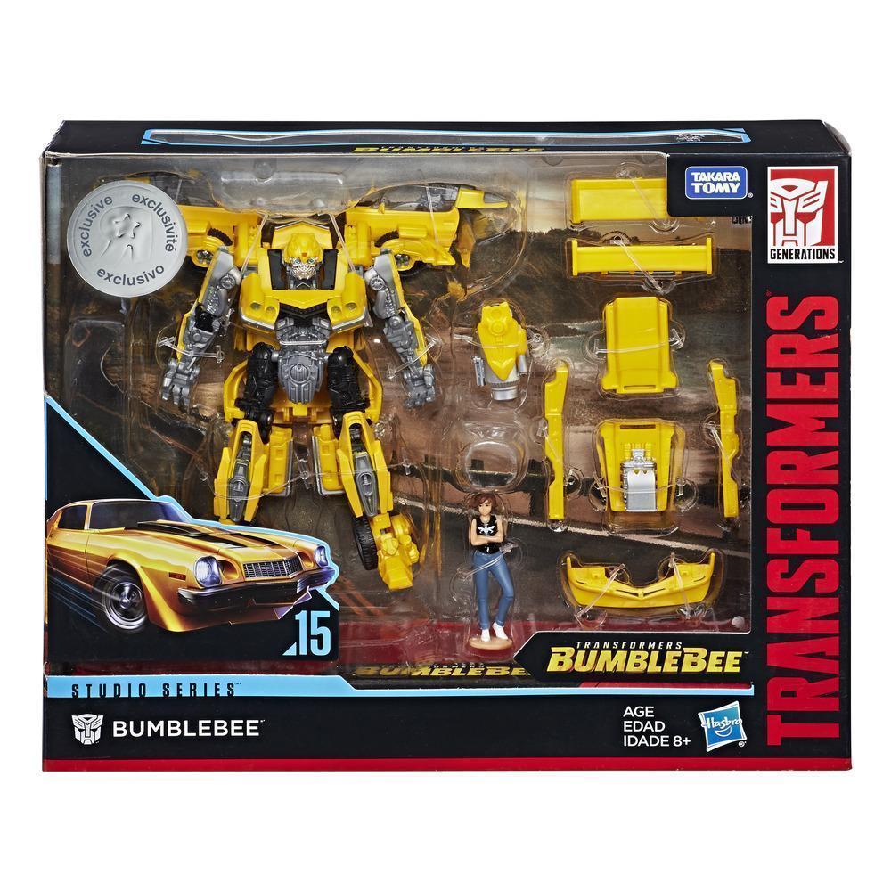 

Трансформер Бамблби с деталями тюнинга Studio Series 15 Deluxe Bumblebee Hasbro E2055