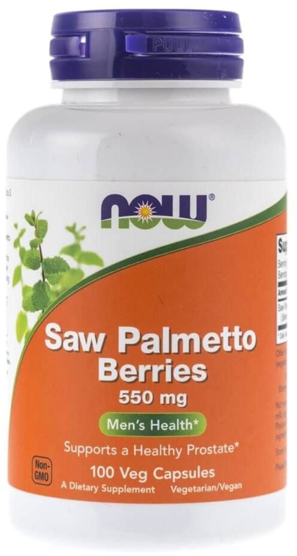 

Натуральная добавка Now Foods Saw Palmetto Berries Натуральная добавка Плодов Сереноа 550 мг 100 гелевых капсул (733739047472)