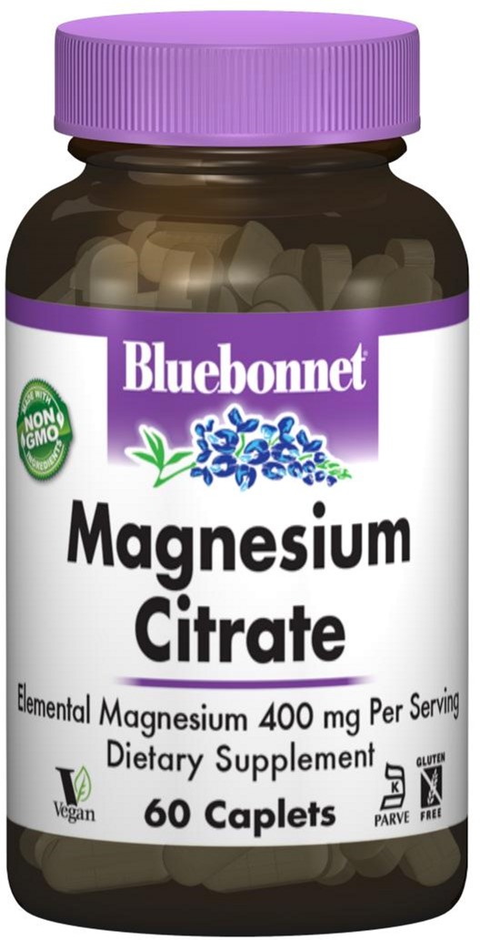 

Минералы Bluebonnet Nutrition Цитрат Магния 60 капсул (743715007291)