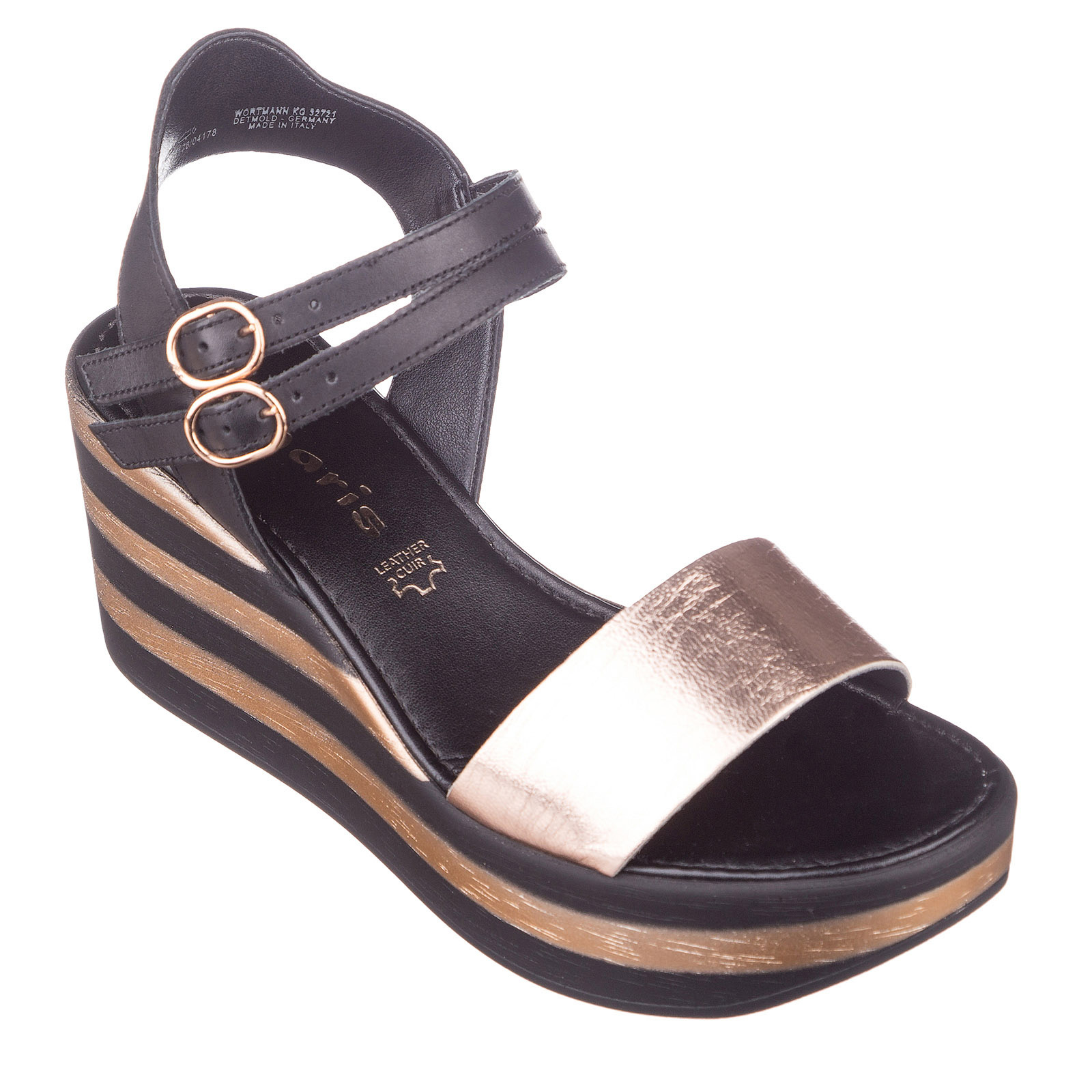 

Босоножки женские Tamaris Ворт-1/1-28367/20-087-BLACK/ROSE MET/12-ж-181 39 Ар.91822439