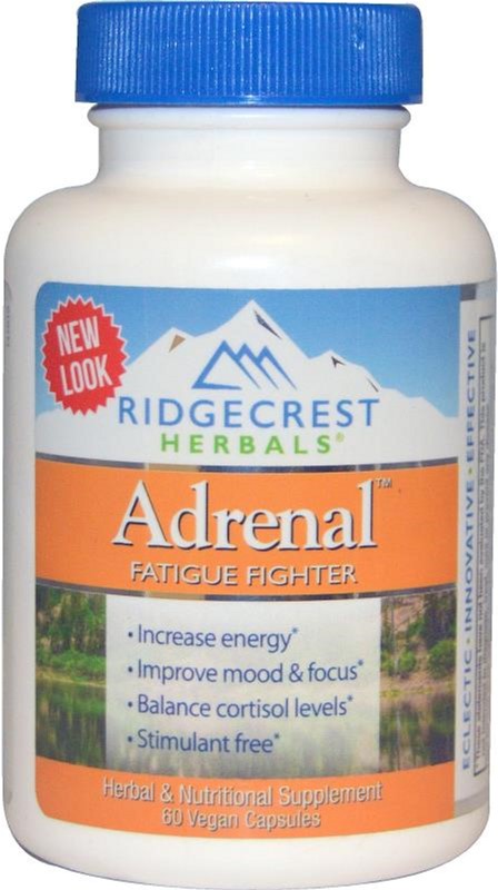 

Натуральная добавка Ridgecrest Herbals Adrenal Fatigue Fighter 60 гелевых капсул (355724003104)