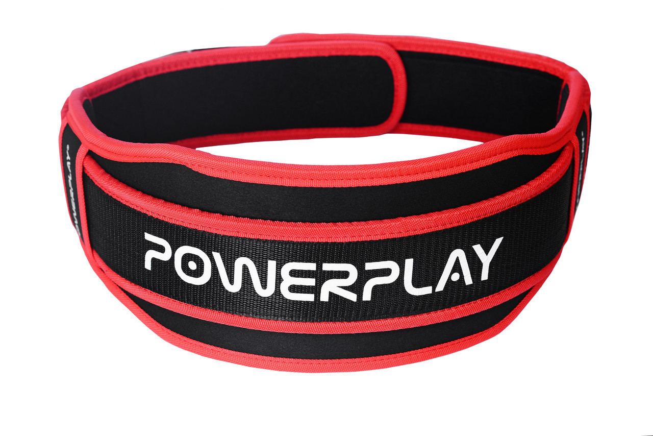 

Пояс для важкої атлетики (PP-5545) PowerPlay XL Чорно-Червоний 000062455