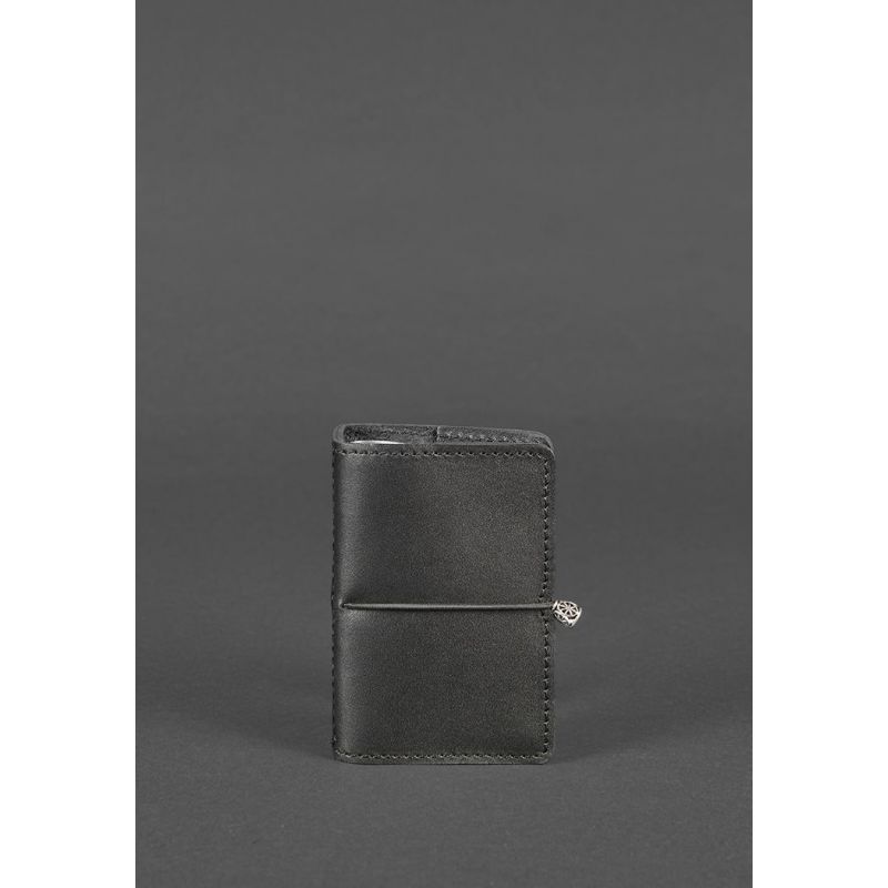 

Удобный кожаный кард-кейс BlankNote 7.0 в виде книжечки BN-KK-7-g Черный