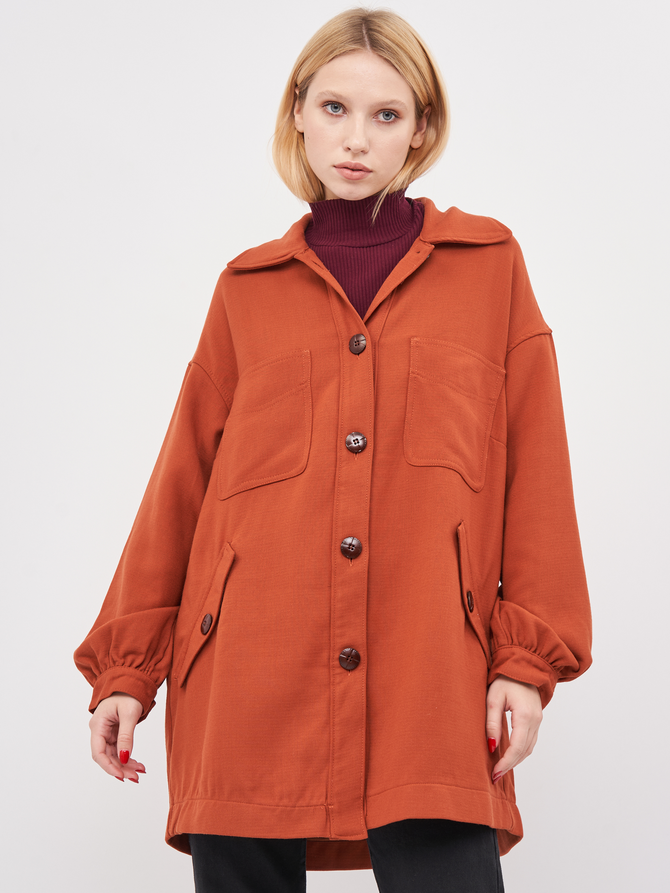 

Пальто H&M S84437 38 Терракот