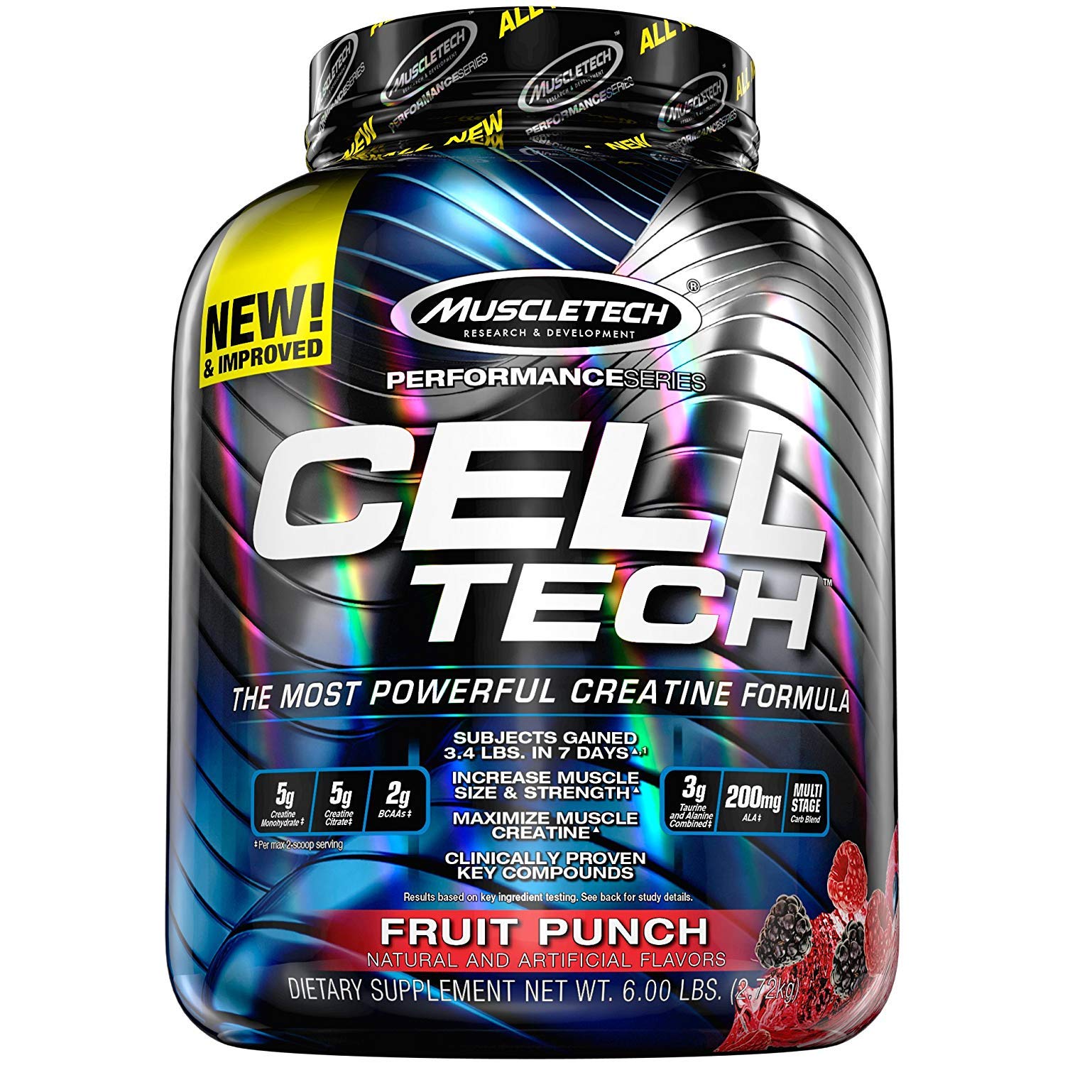 

Креатин MuscleTech Cell Tech 2700 грамм Фруктовый пунш (10207511-1)