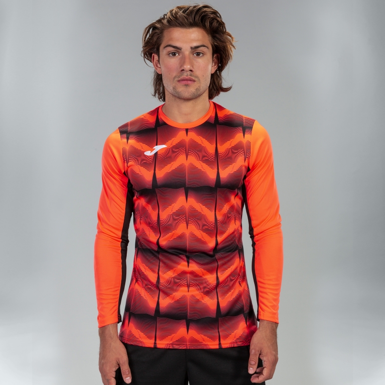 

Воротарська форма JOMA derby iv goalkeeper shirt fluor coral l/s M (101301.041)