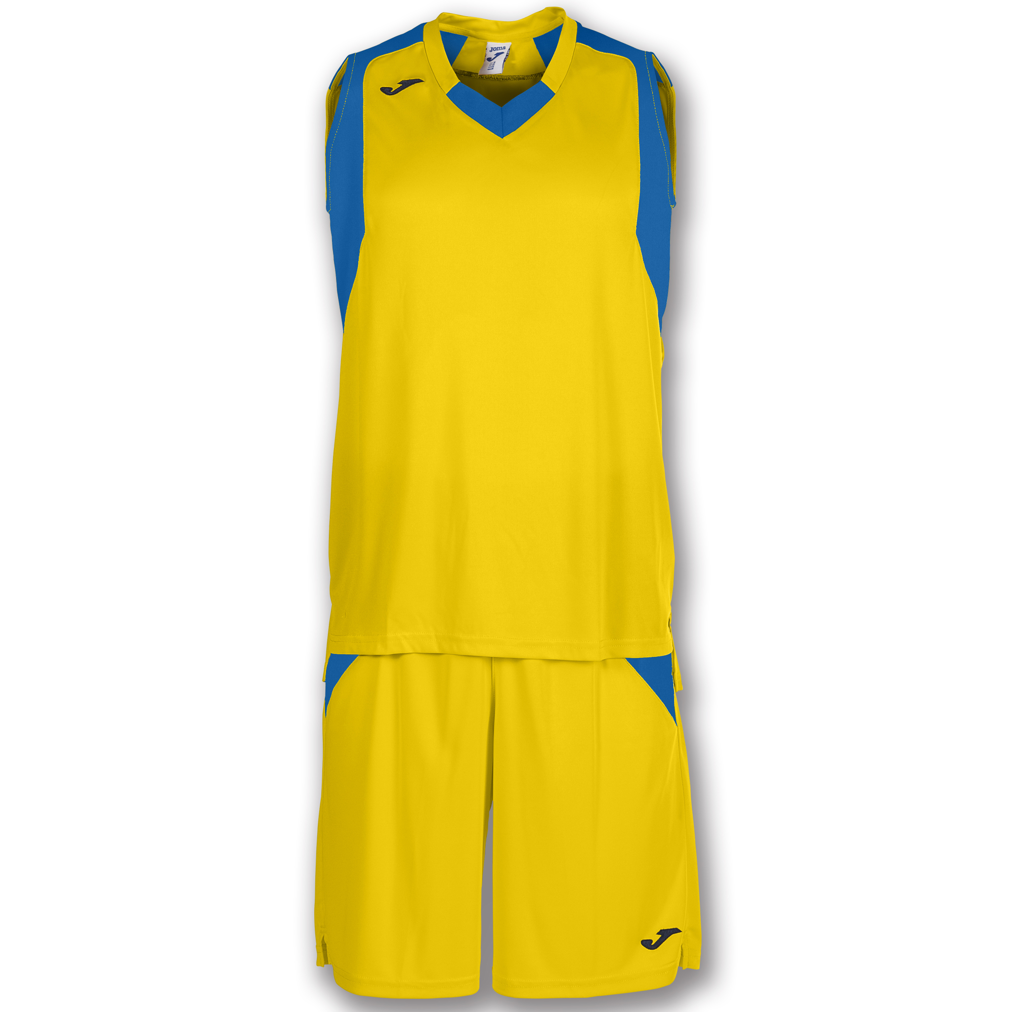 

Форма баскетбольна JOMA set final yellow-royal sleeveless M (101115.907)