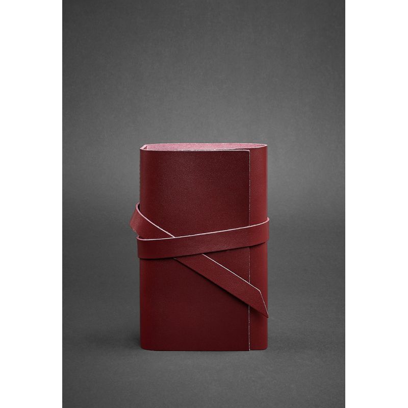 

Женский кожаный блокнот (Софт-бук) BlankNote 1.0 Бордовый BN-SB-1-st-vin