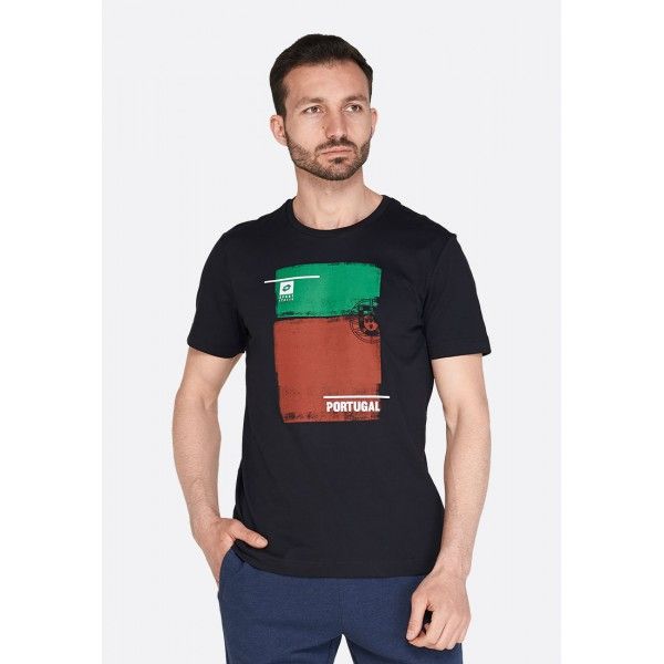 

Футболка мужская Lotto TEE PORTUGAL JS M ALL BLACK 213474/1CL
