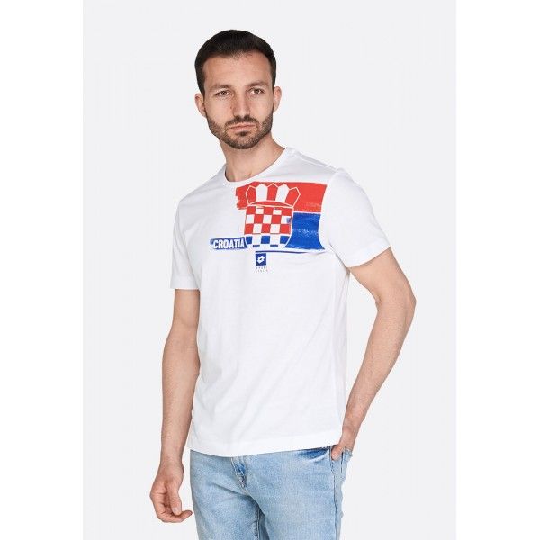 

Футболка мужская Lotto TEE CROATIA JS M BRIGHT WHITE 213469/0F1