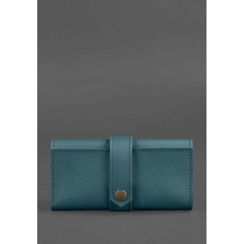 

Стильное кожаное женское портмоне BlankNote 3.0 Краст BN-PM-3-malachite Зеленое