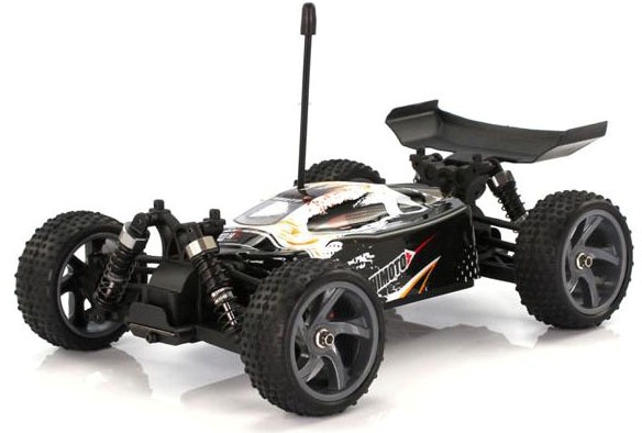 

Радиоуправляемая модель Багги 1:18 Spino E18XB Brushed Himoto 31x22x25 см (det0000675) Белый