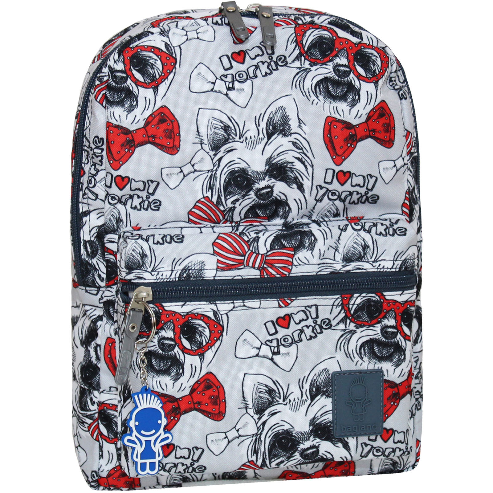 

Рюкзак женский Молодежный mini Bagland 32х23х10 см Разноцветный