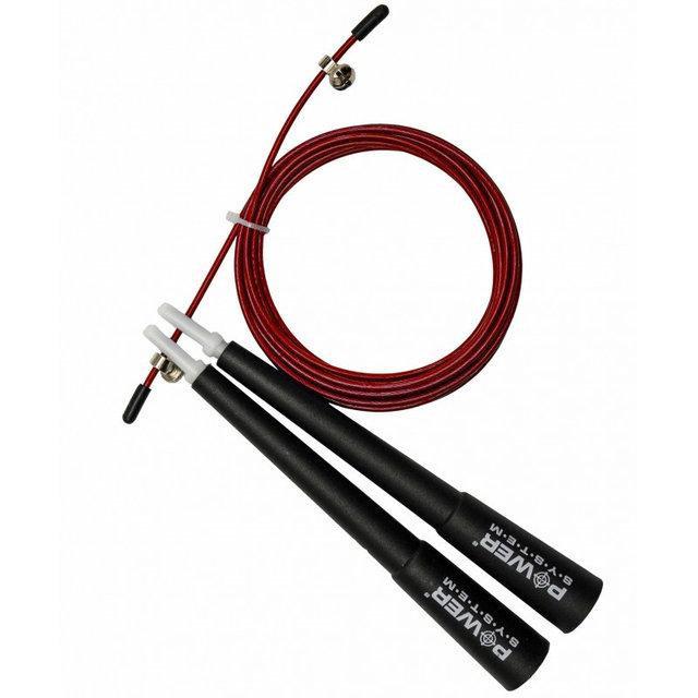 

Скоростная скакалка PS-4033 Power system 280 см (fit0001798) Красный